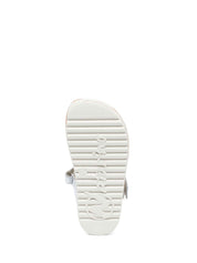 Sandali con strappi Argentato Naturino