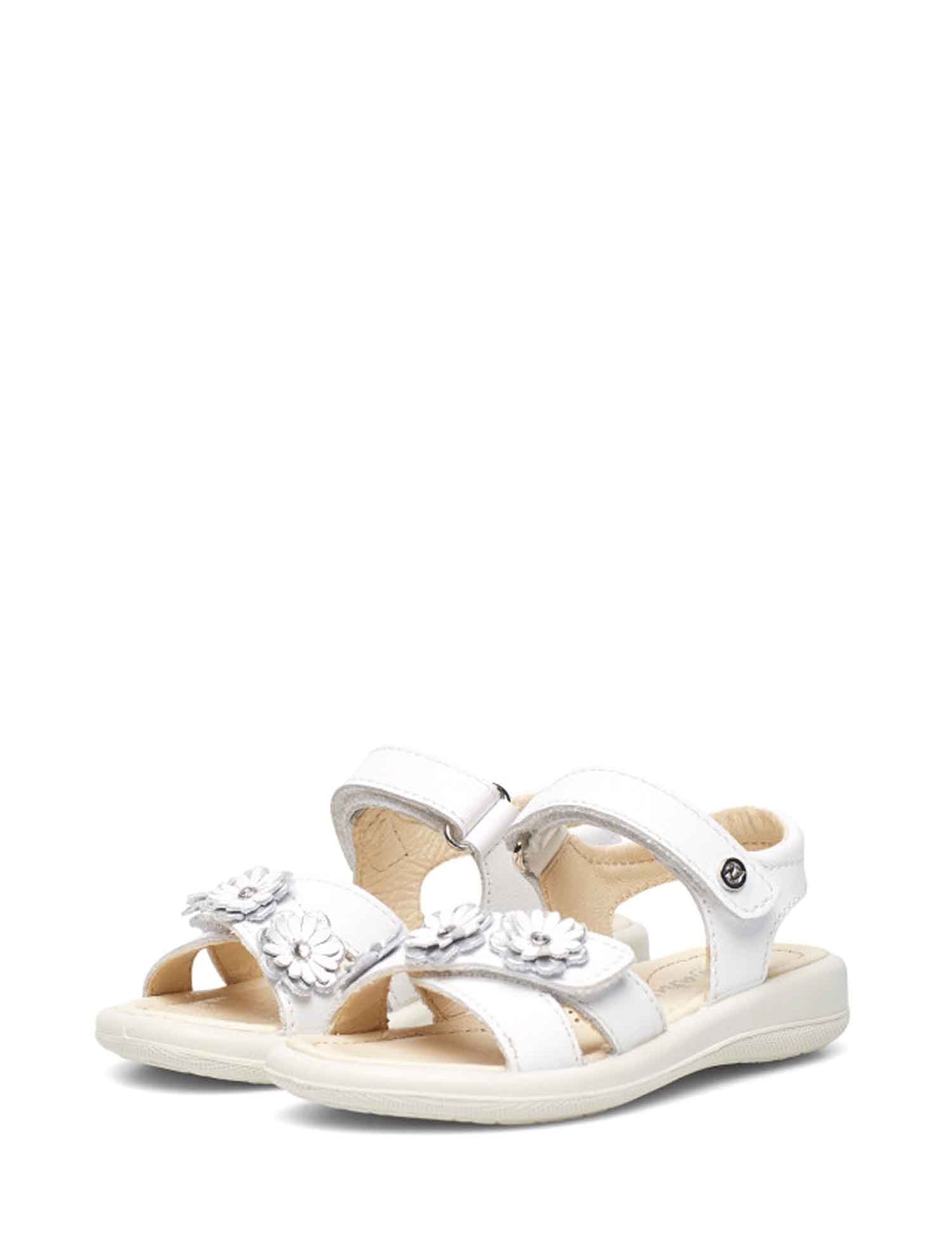 Sandali con strappi Bianco Naturino