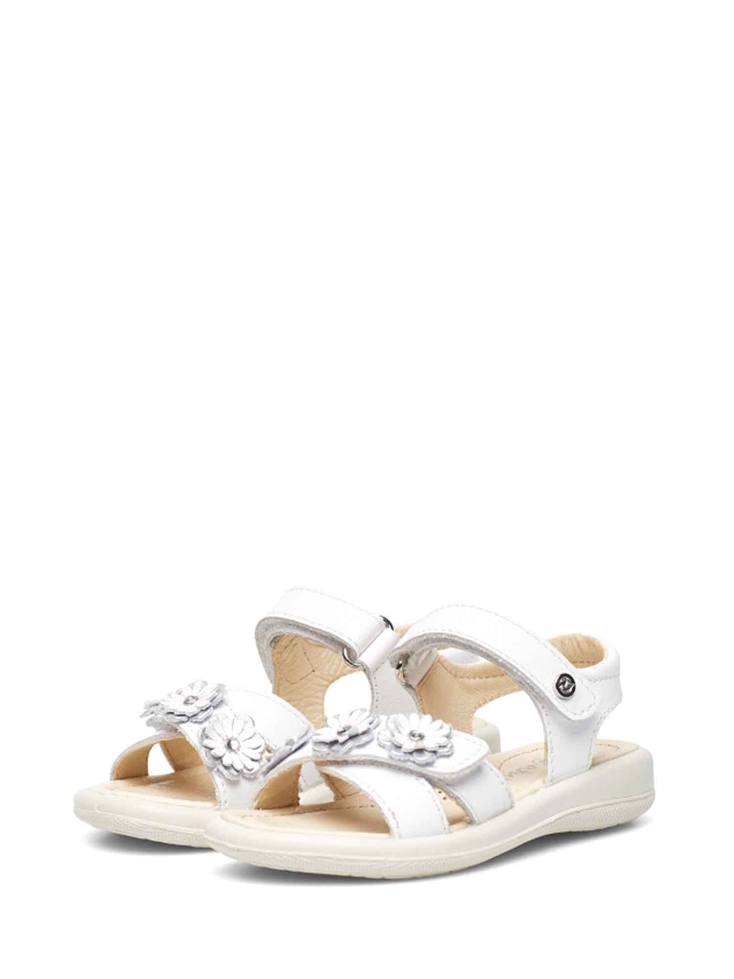 Sandali con strappi Bianco Naturino