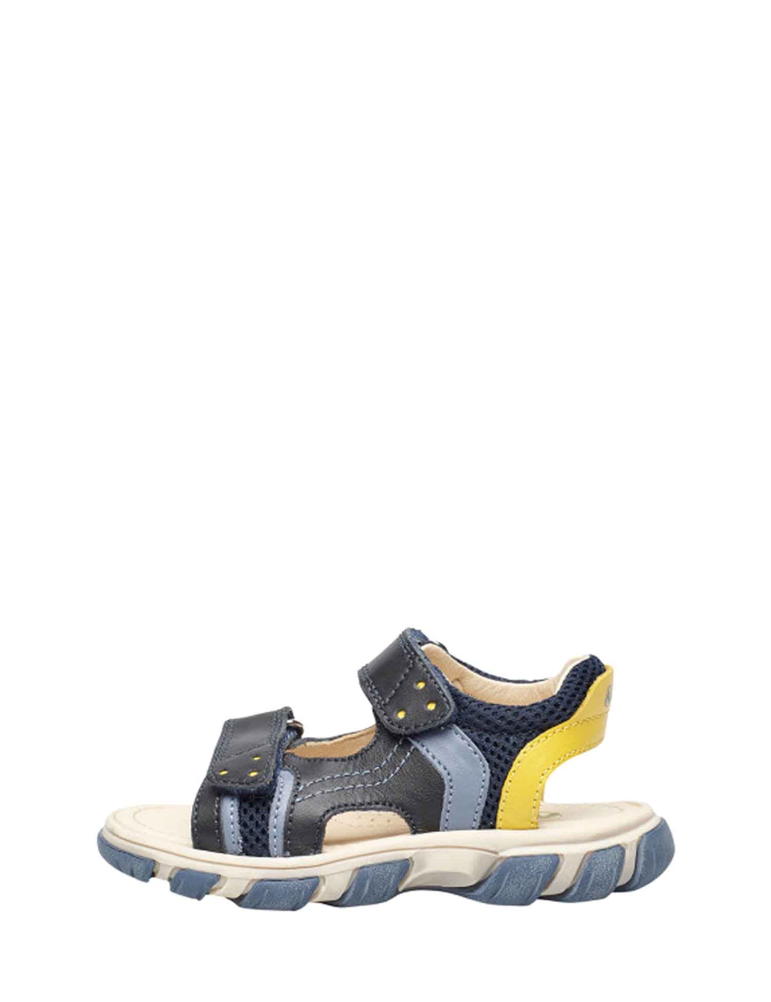 Sandali con strappi Blu Naturino