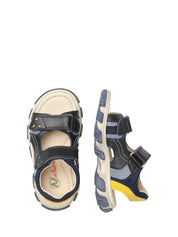 Sandali con strappi Blu Naturino