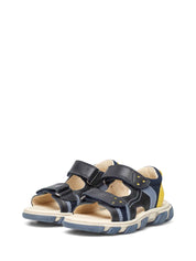 Sandali con strappi Blu Naturino