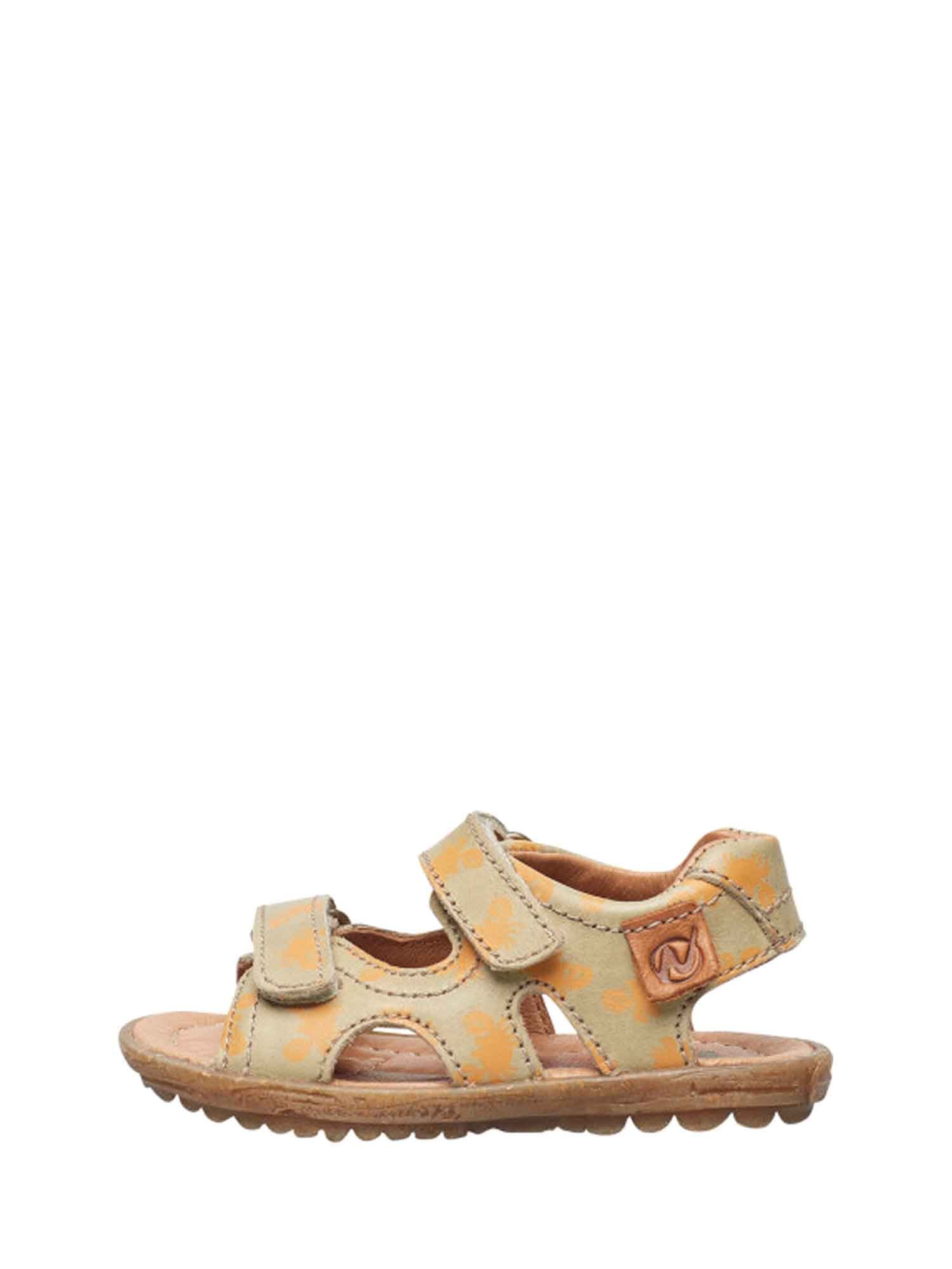 Sandali con strappi Verde Naturino