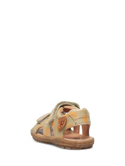 Sandali con strappi Verde Naturino