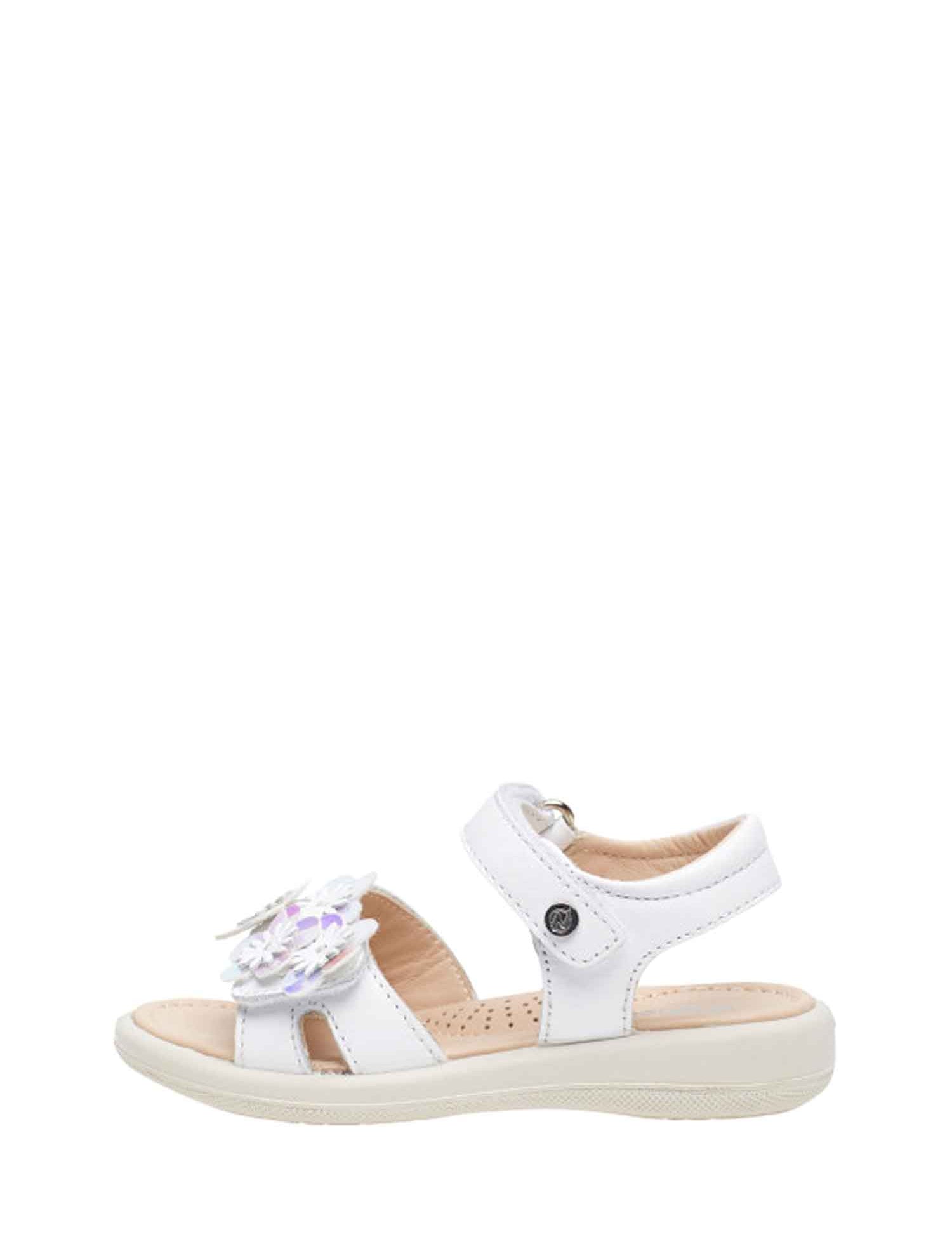 Sandali con strappi Bianco Naturino