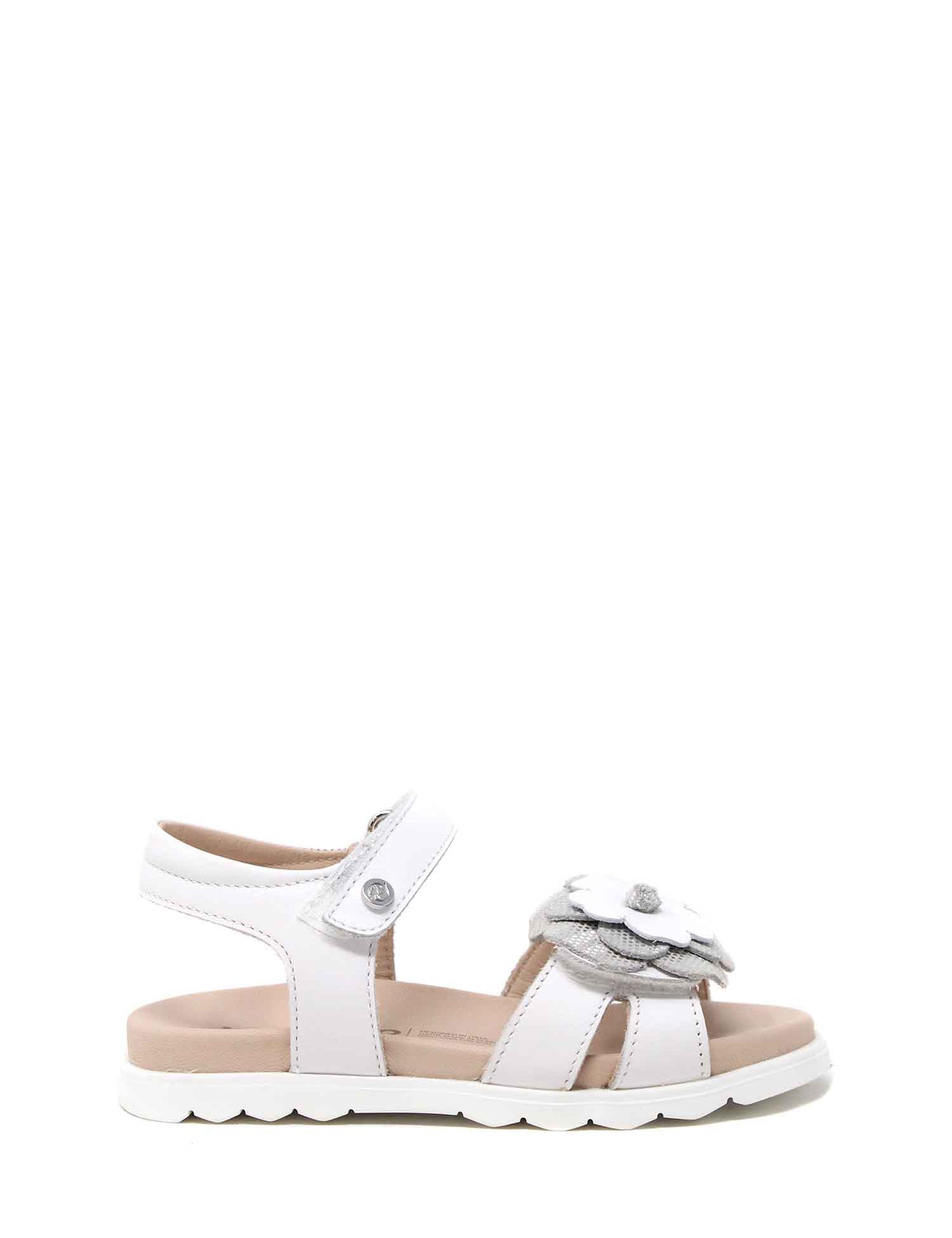 Sandali con strappi Bianco Naturino