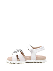 Sandali con strappi Bianco Naturino