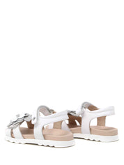 Sandali con strappi Bianco Naturino