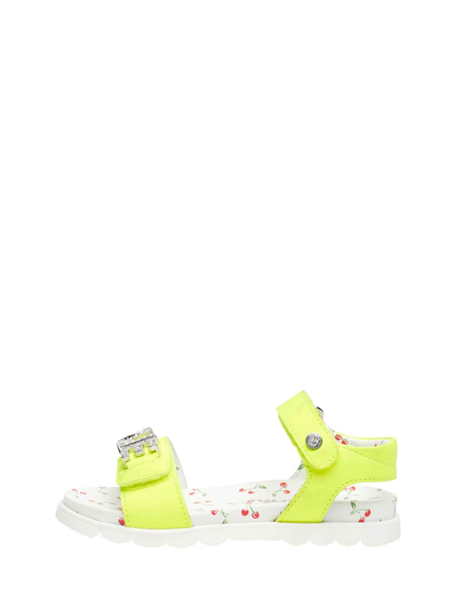 Sandali con strappi Giallo Naturino