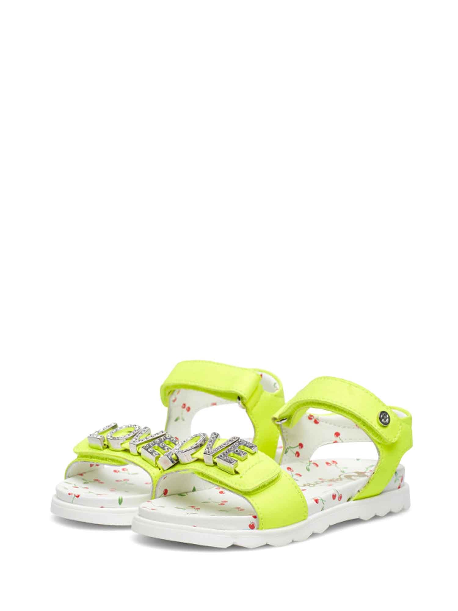 Sandali con strappi Giallo Naturino