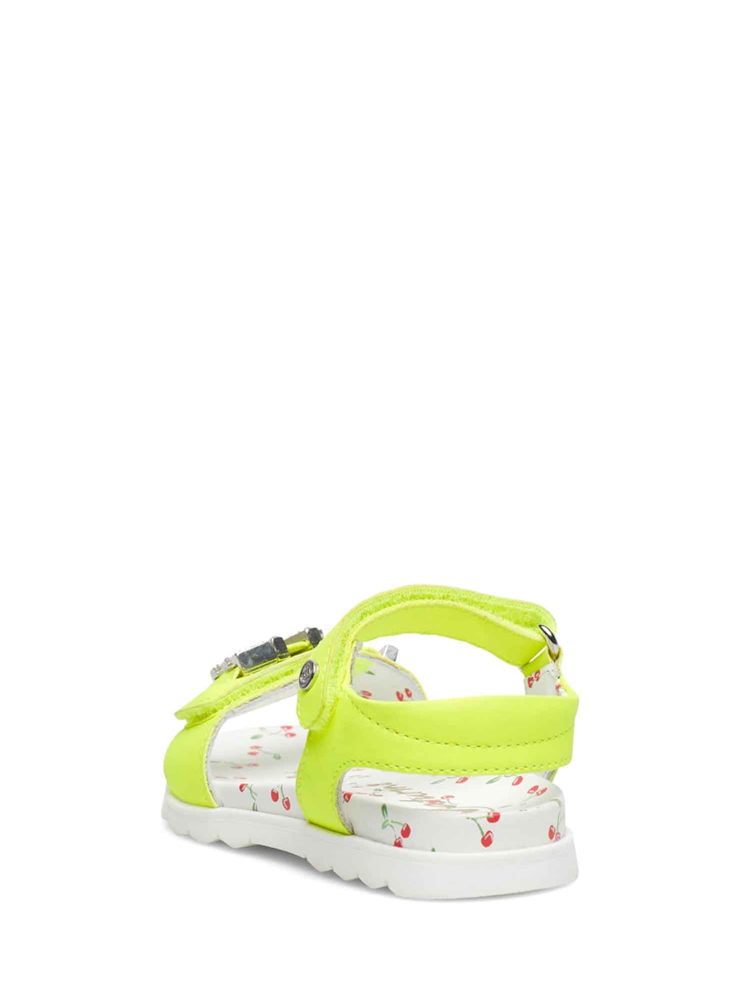 Sandali con strappi Giallo Naturino