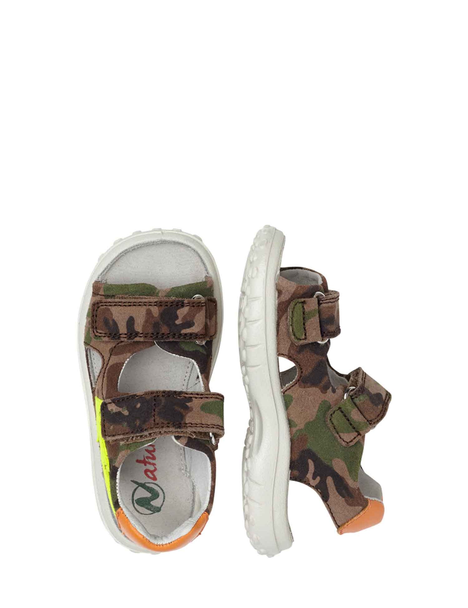 Sandali con strappi Marrone Naturino