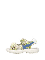 Sandali con strappi Verde Naturino