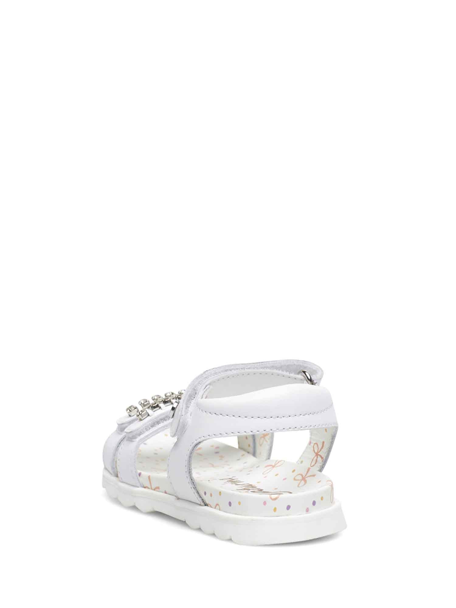 Sandali con strappi Bianco Naturino