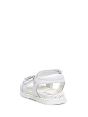 Sandali con strappi Bianco Naturino