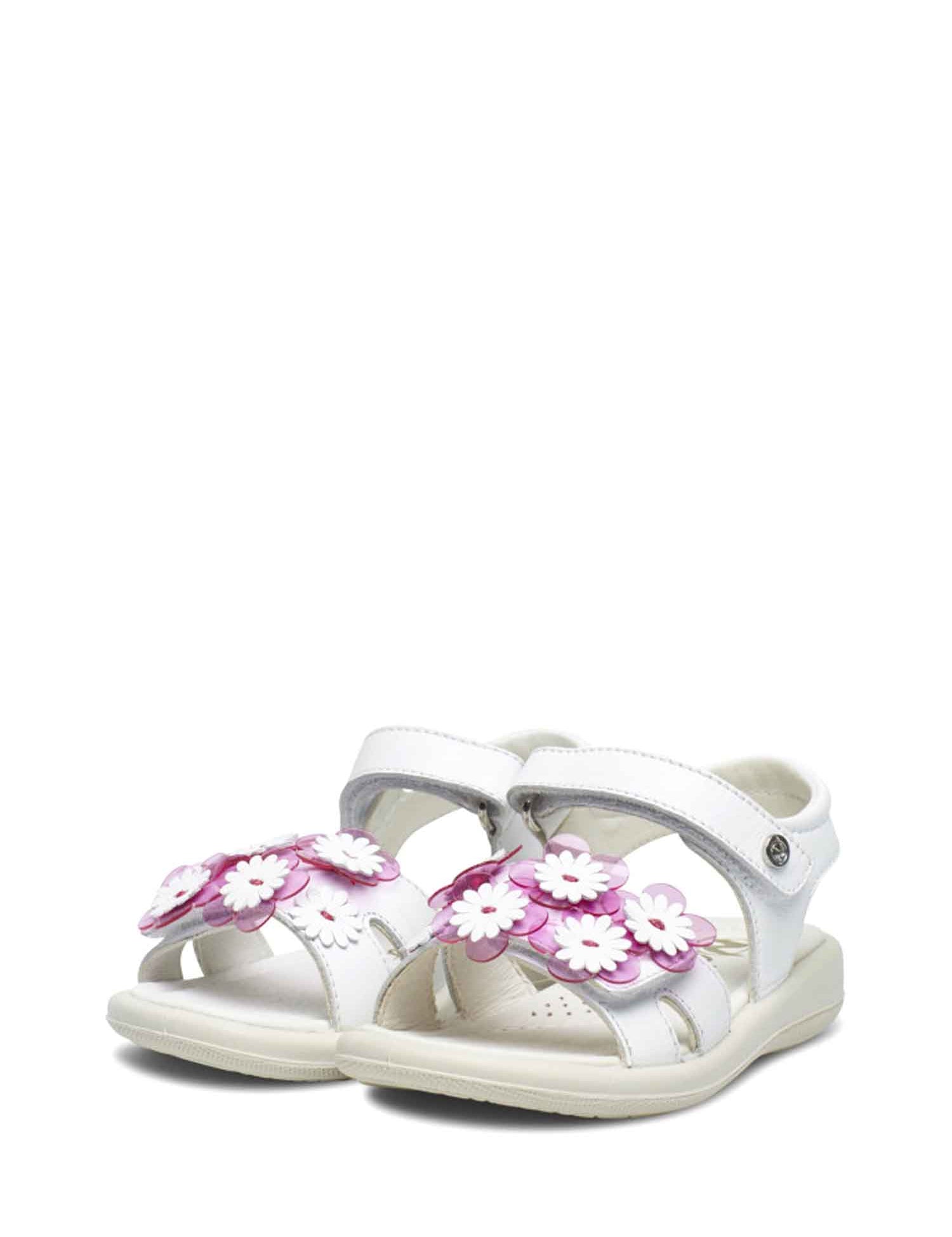 Sandali con strappi Bianco Naturino