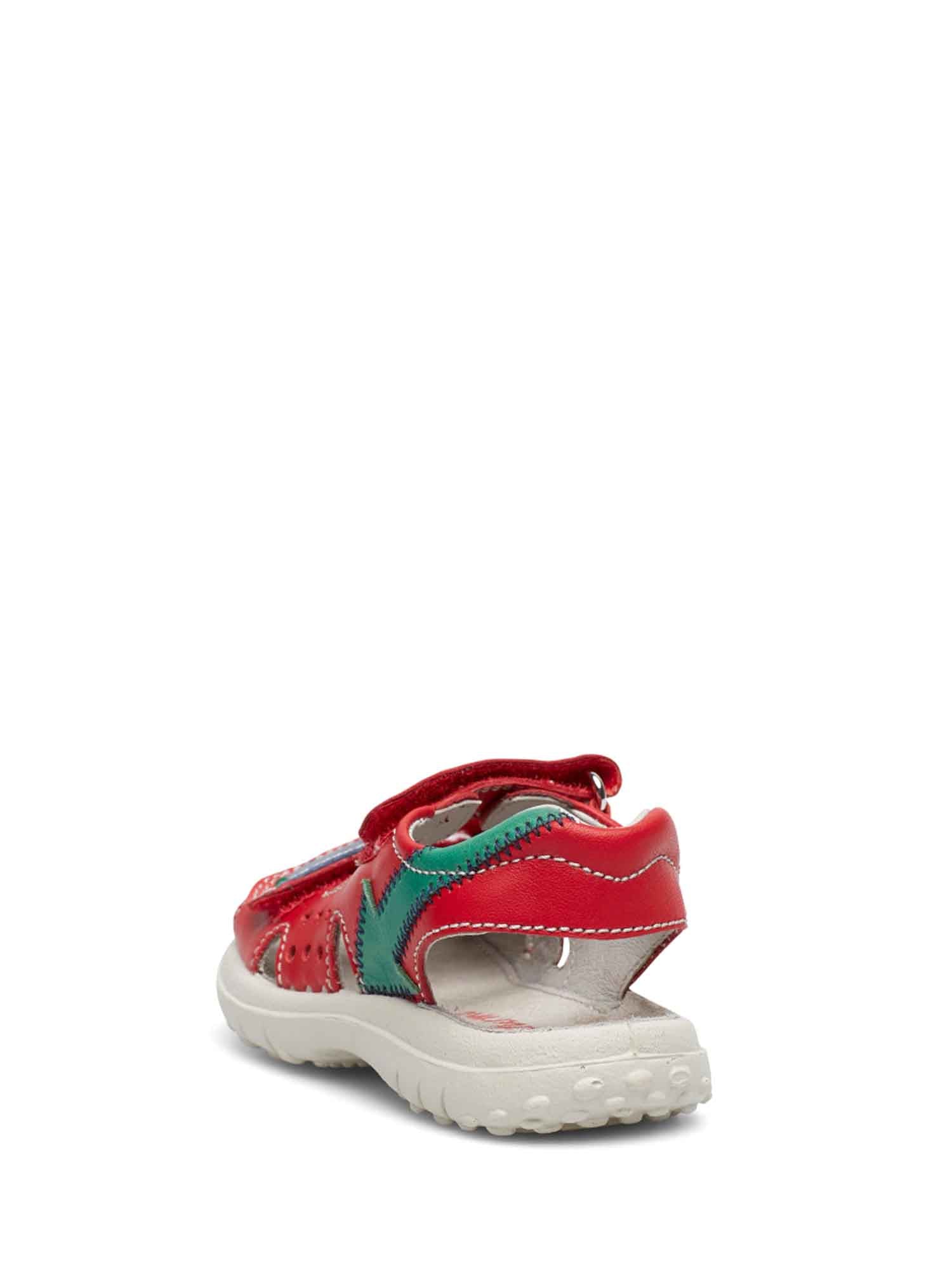 Sandali con strappi Rosso Naturino