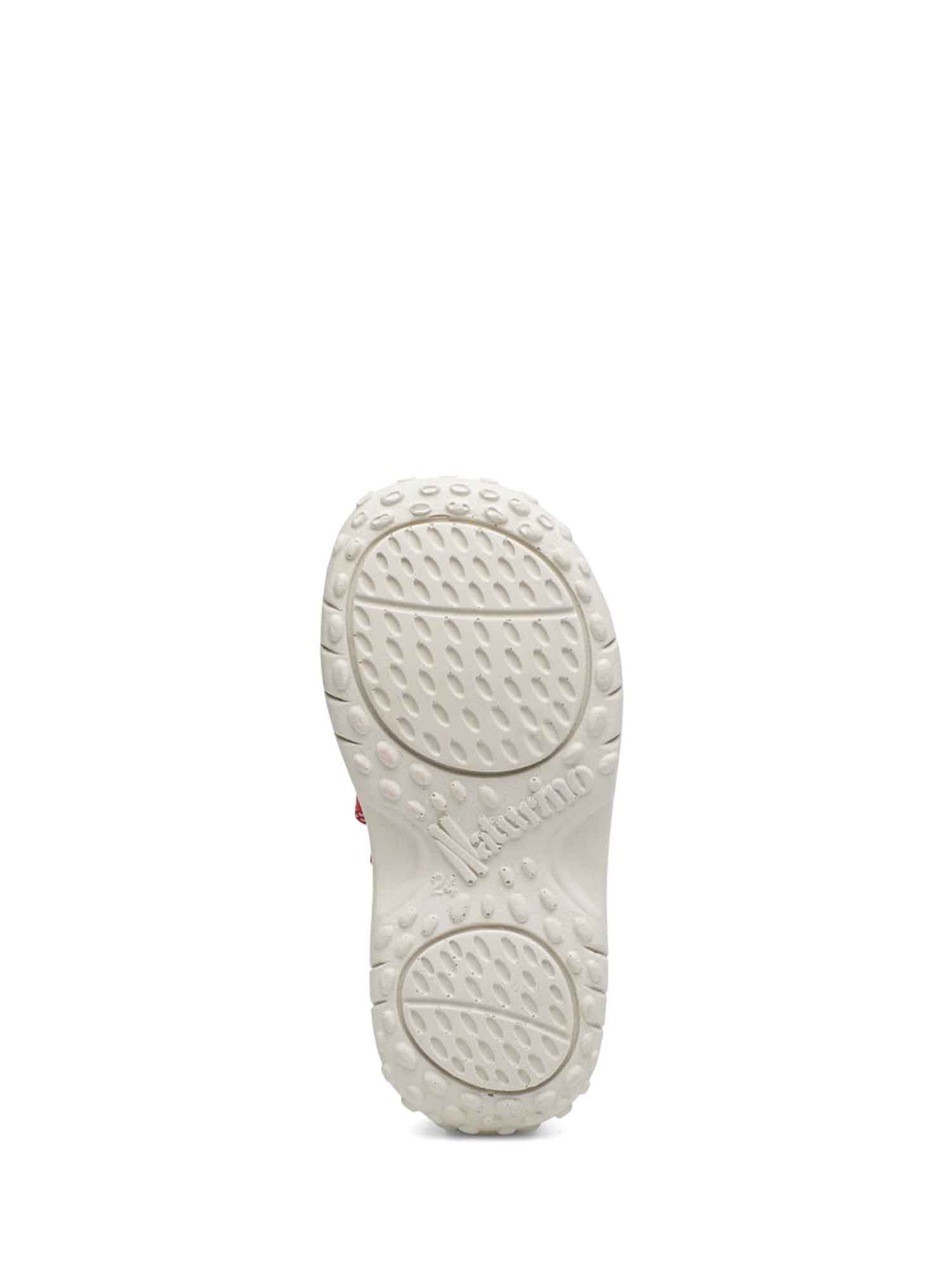 Sandali con strappi Rosso Naturino