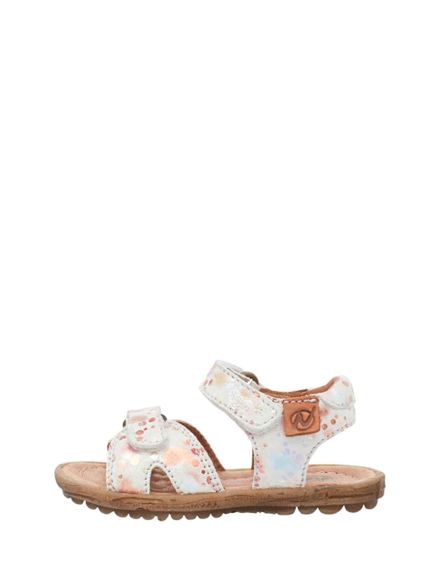 Sandali con strappi Bianco Naturino