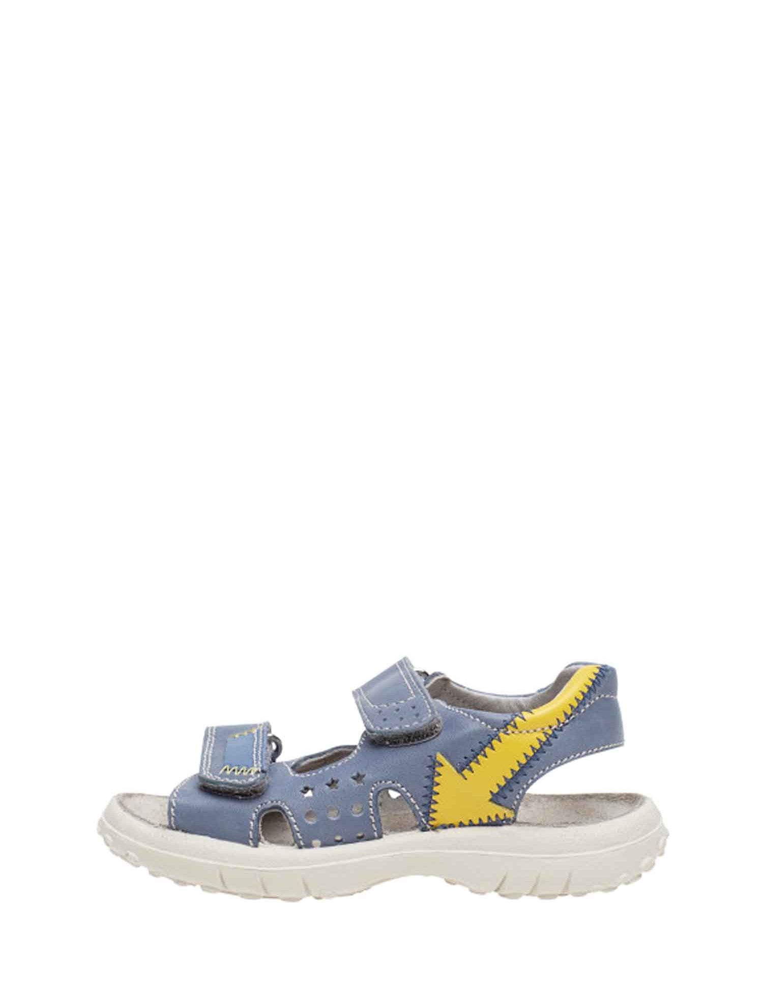 Sandali con strappi Blu Chiaro Naturino