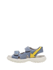 Sandali con strappi Blu Chiaro Naturino