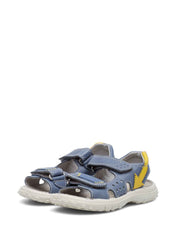 Sandali con strappi Blu Chiaro Naturino