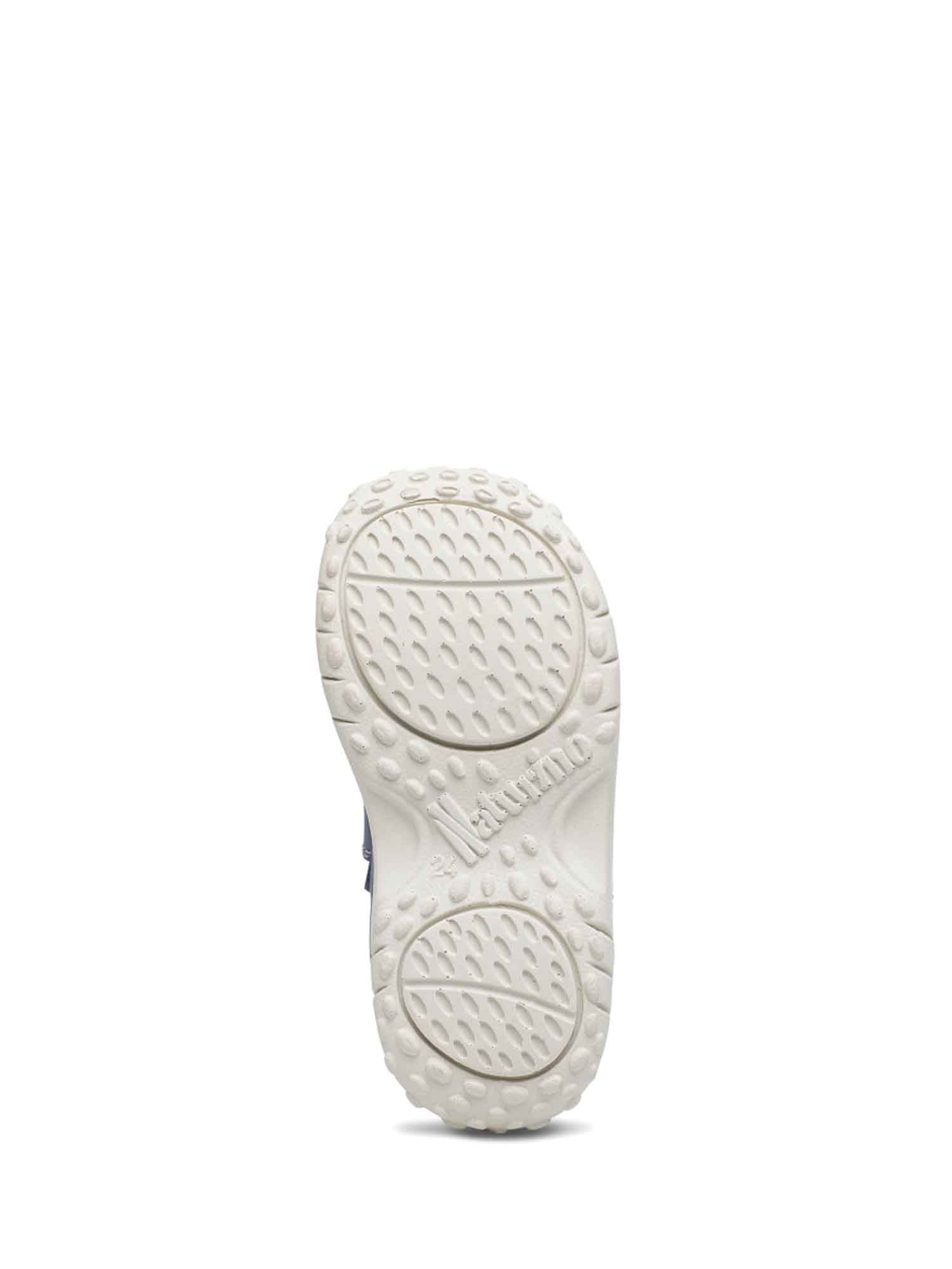 Sandali con strappi Blu Chiaro Naturino