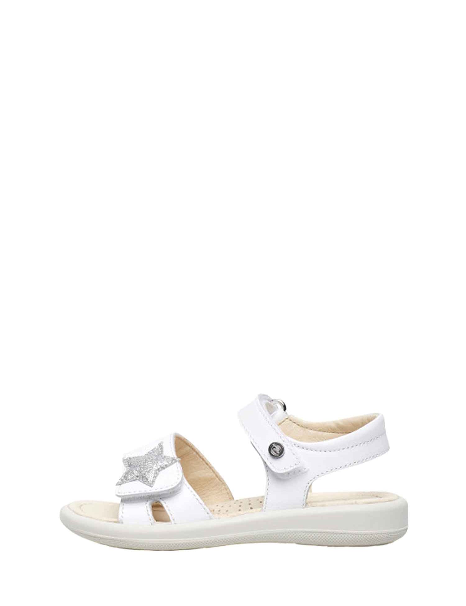 Sandali con strappi Bianco Naturino