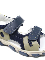 Sandali con strappi Blu Naturino