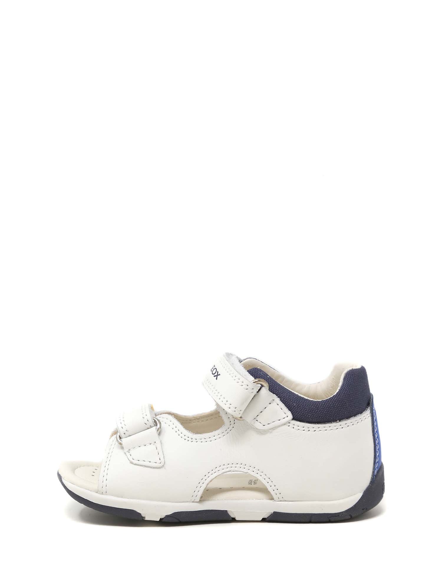 Sandali con strappi Bianco Geox