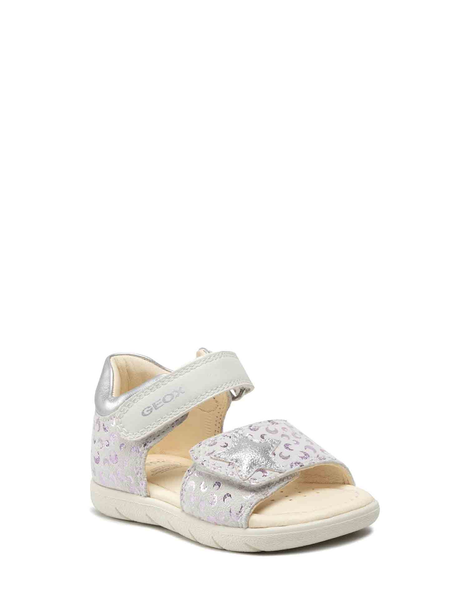 Sandali con strappi Grigio Geox