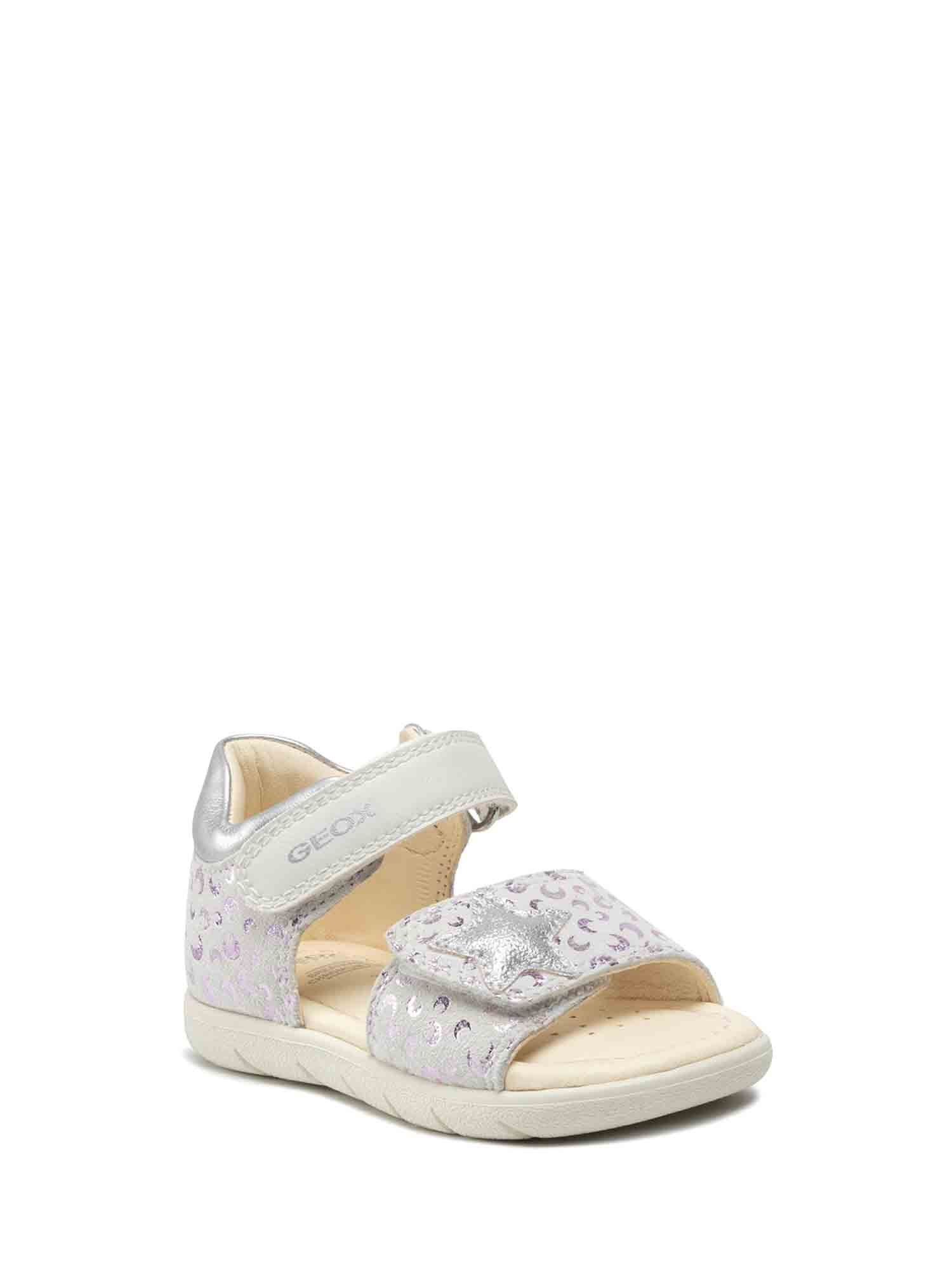 Sandali con strappi Grigio Geox