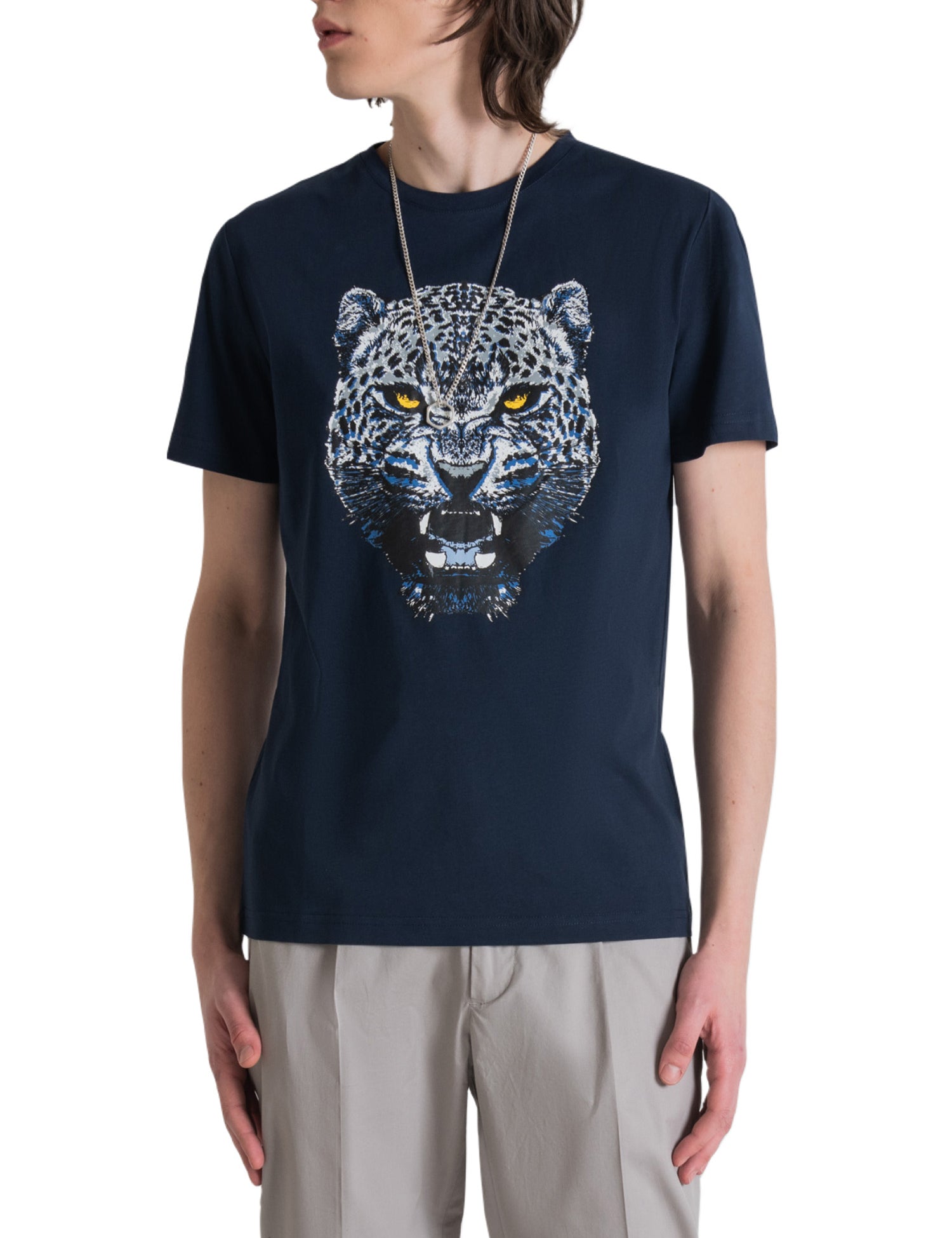 T-shirt Blu Antony Morato