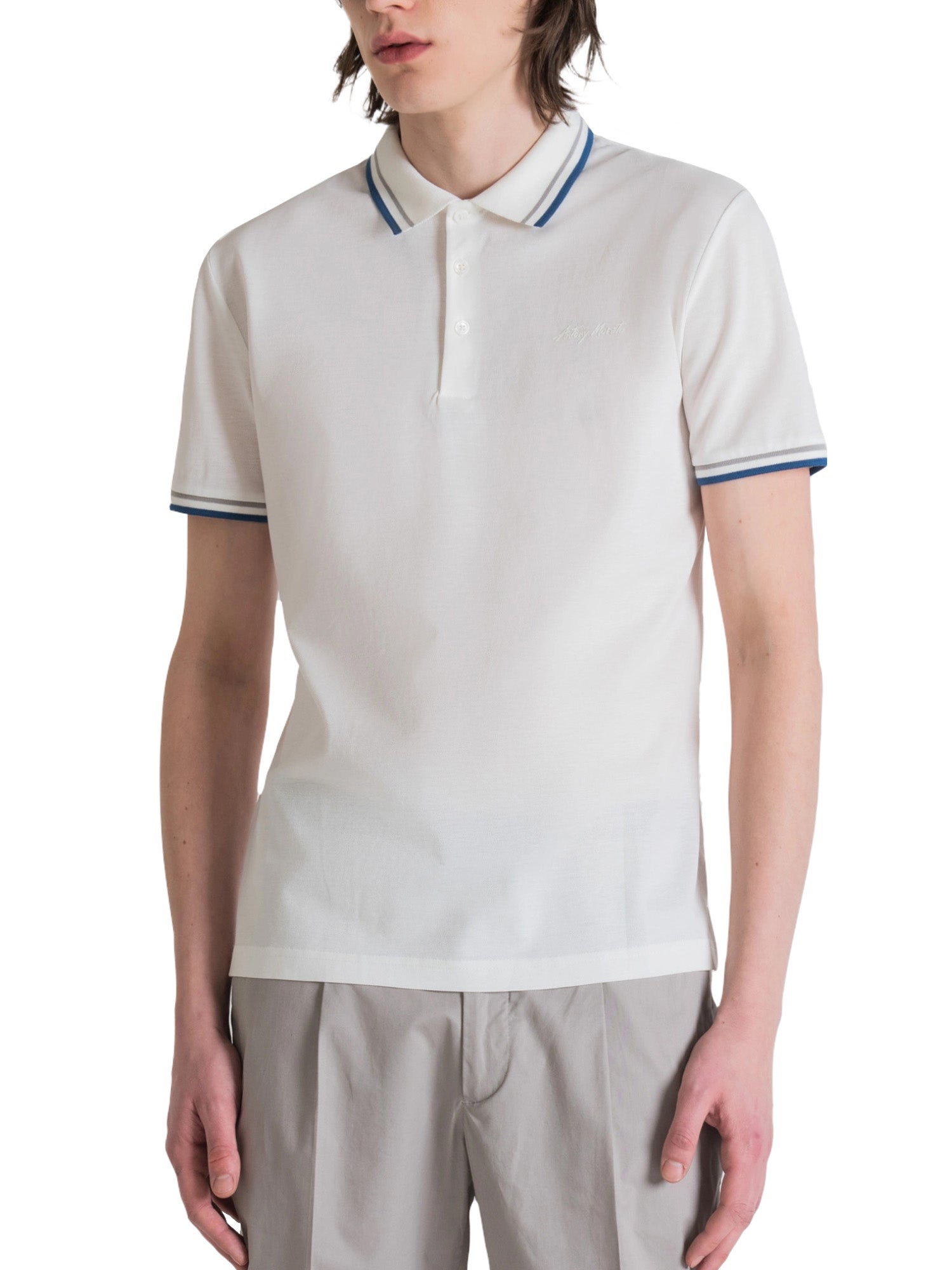 Polo Bianco Antony Morato