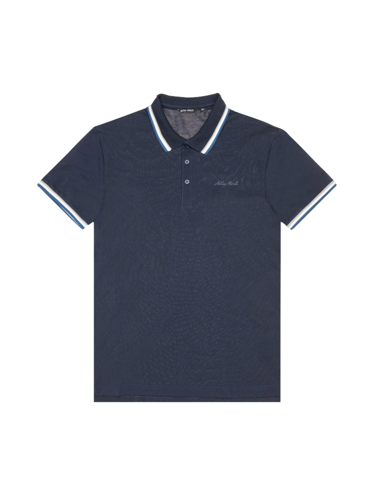 Polo Blu Scuro Antony Morato