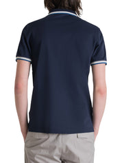Polo Blu Scuro Antony Morato