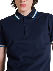 Polo Blu Scuro Antony Morato