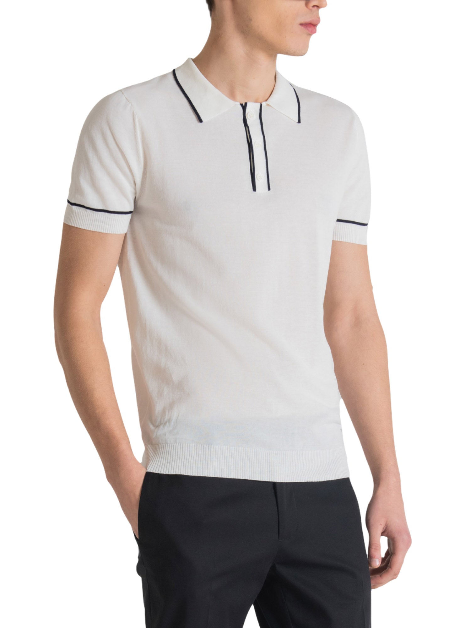Polo Bianco Antony Morato