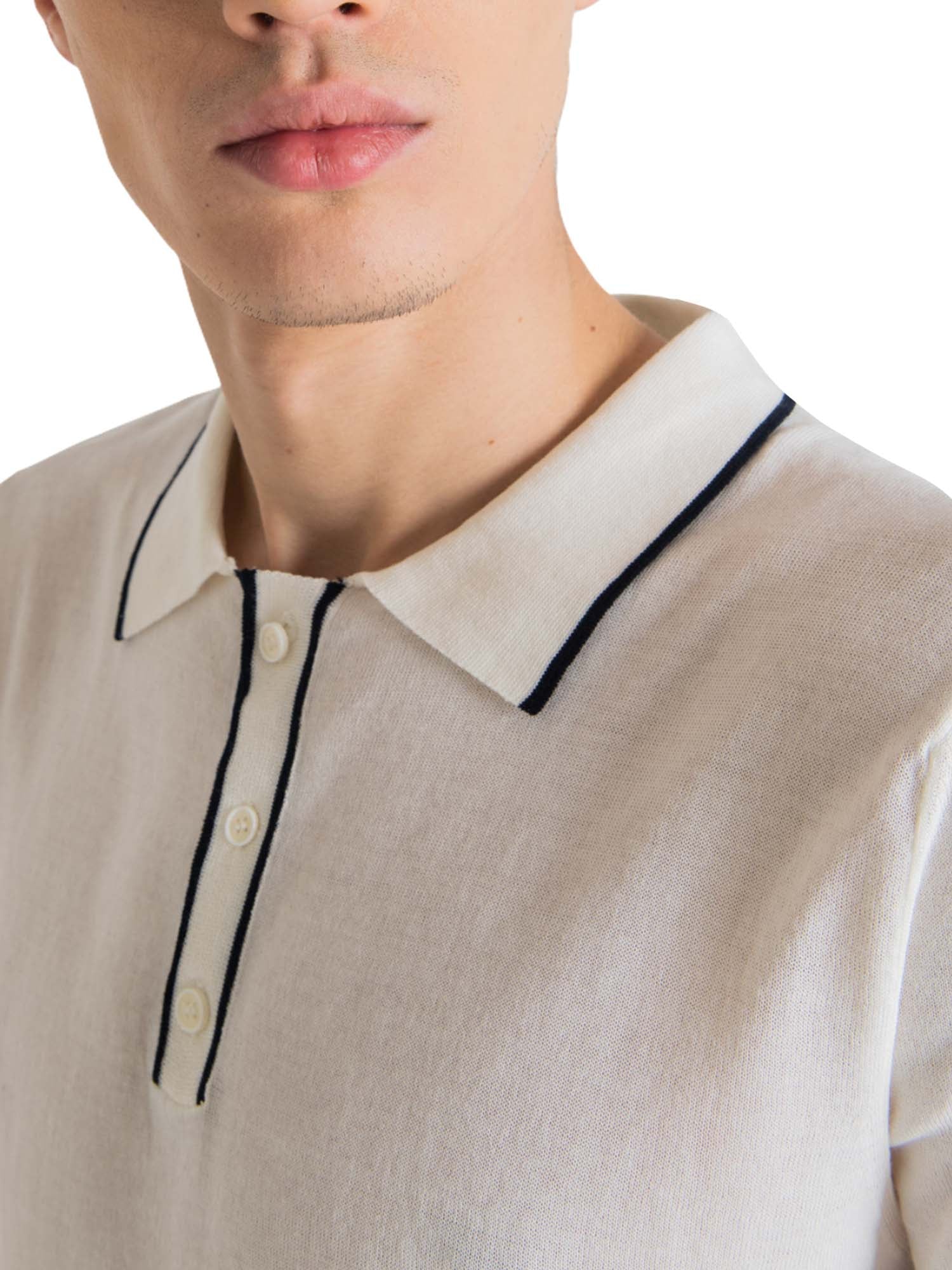 Polo Bianco Antony Morato