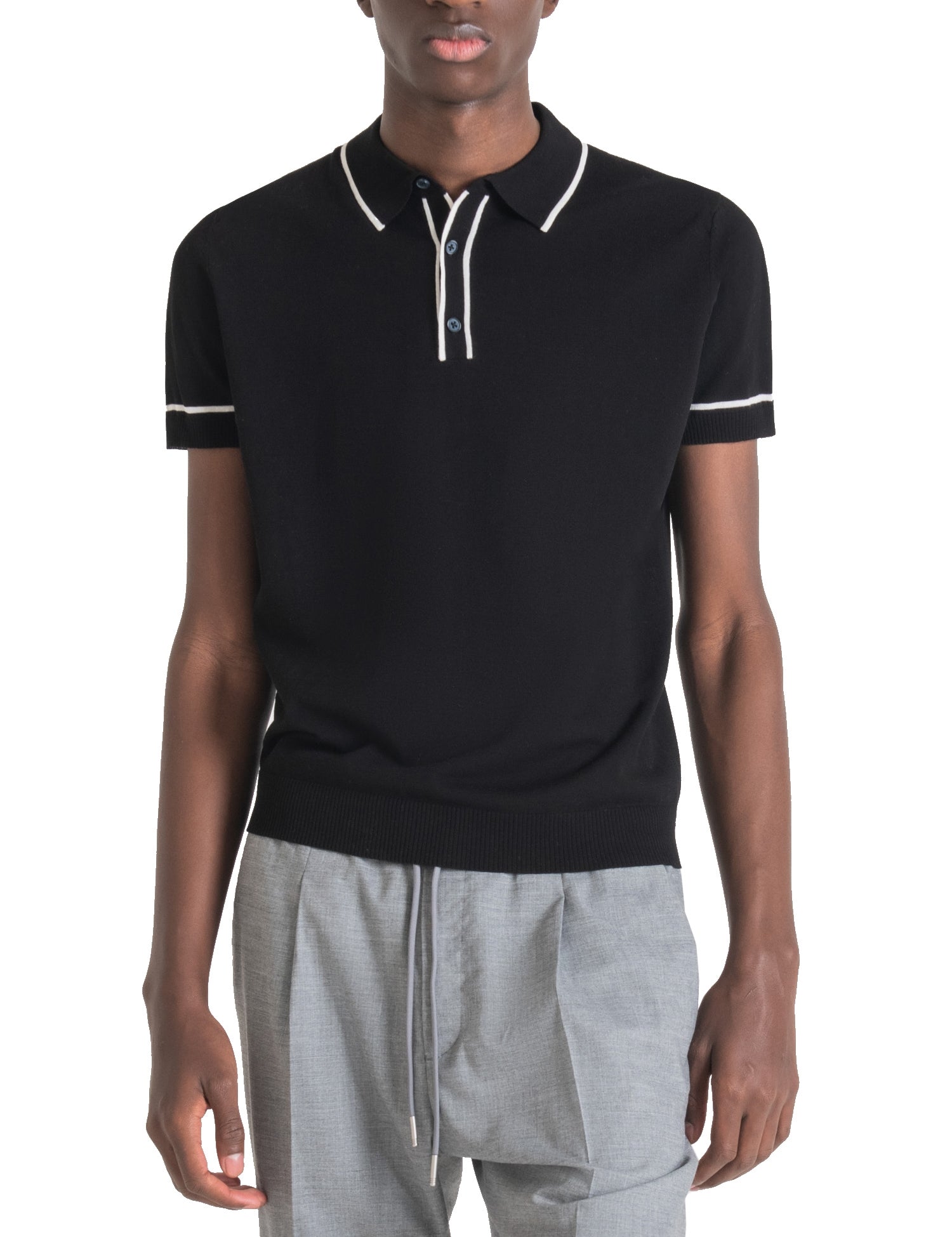 Polo Nero Antony Morato