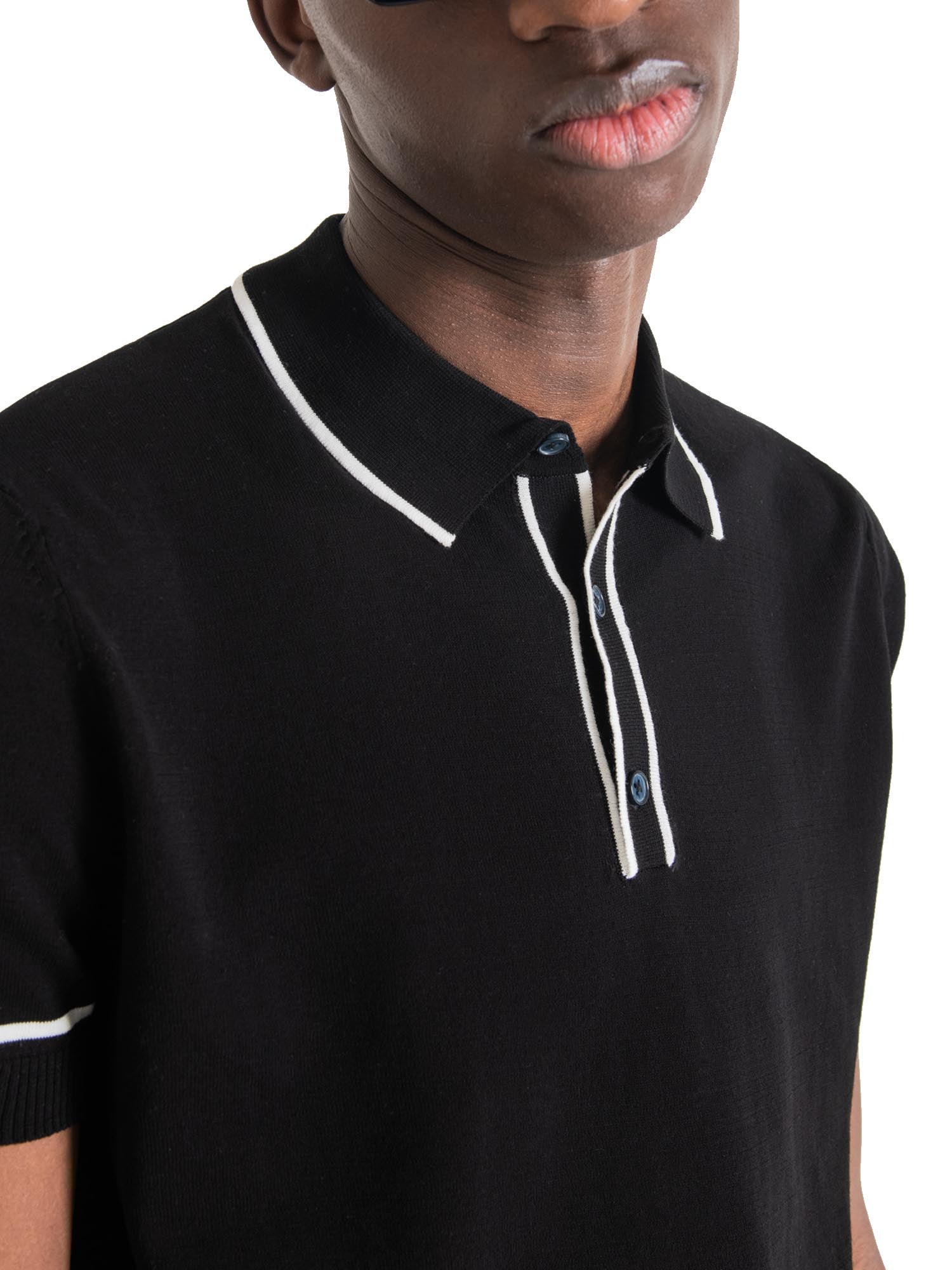 Polo Nero Antony Morato