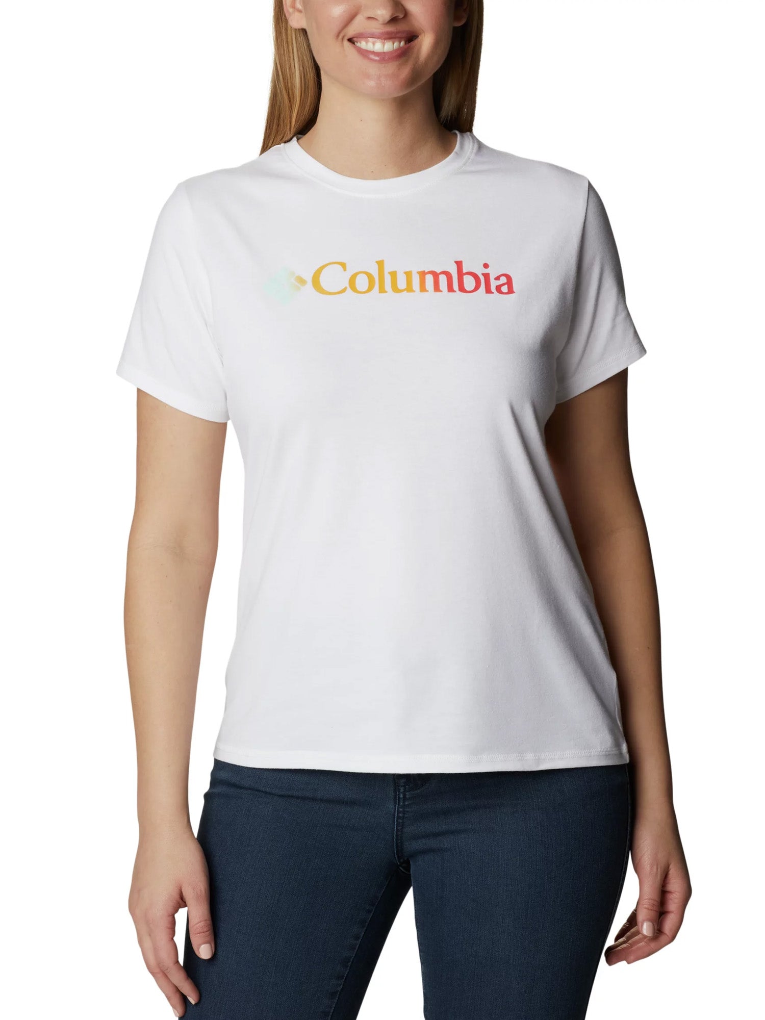 T-shirt Bianco Columbia