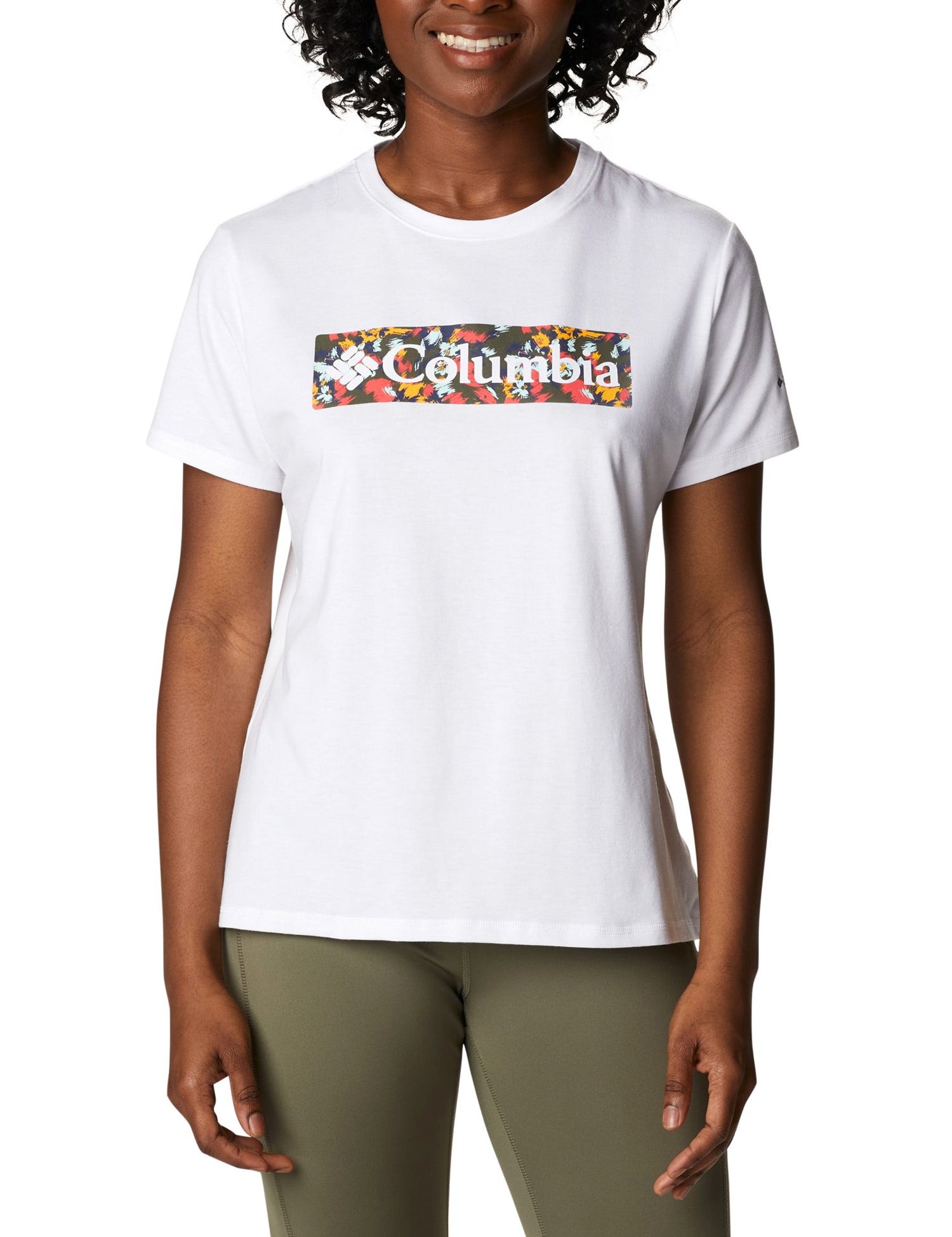 T-shirt Bianco Columbia