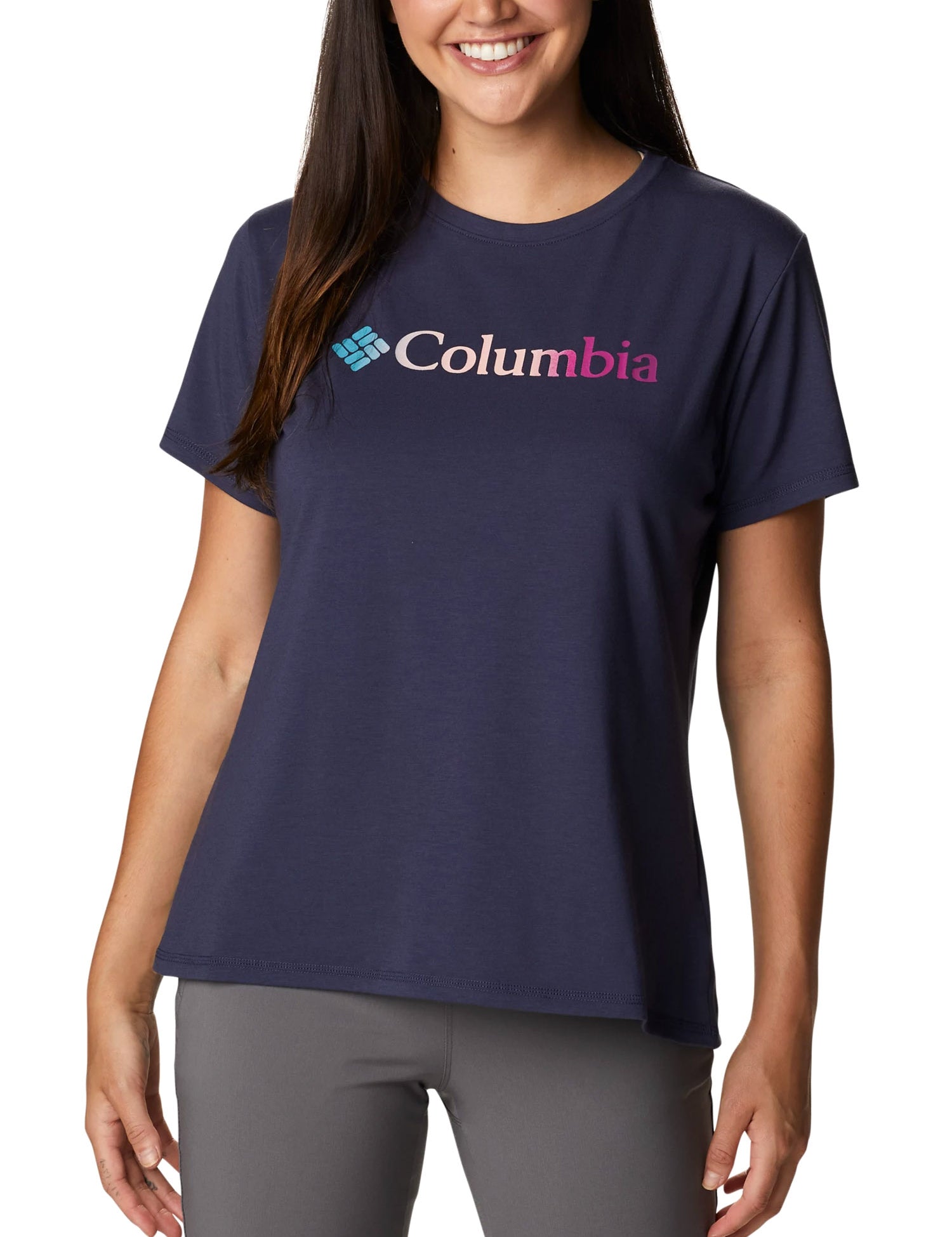 T-shirt Blu Columbia