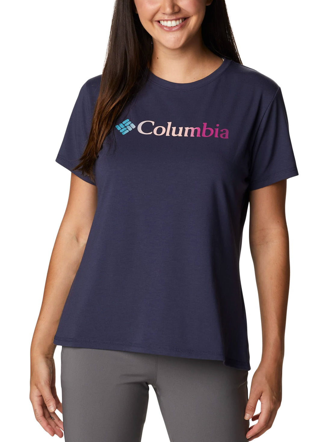 T-shirt Blu Columbia