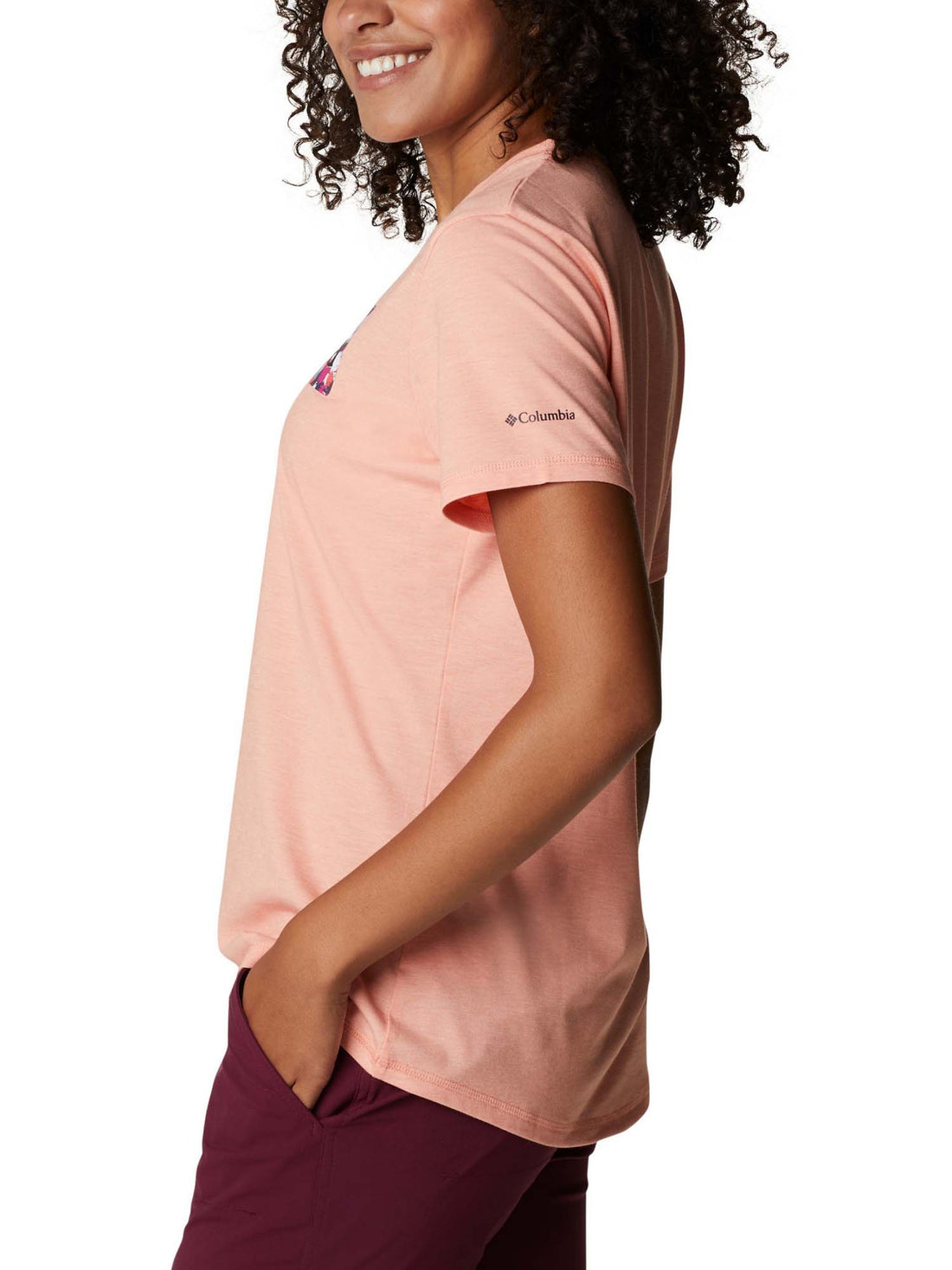 T-shirt Rosa Columbia