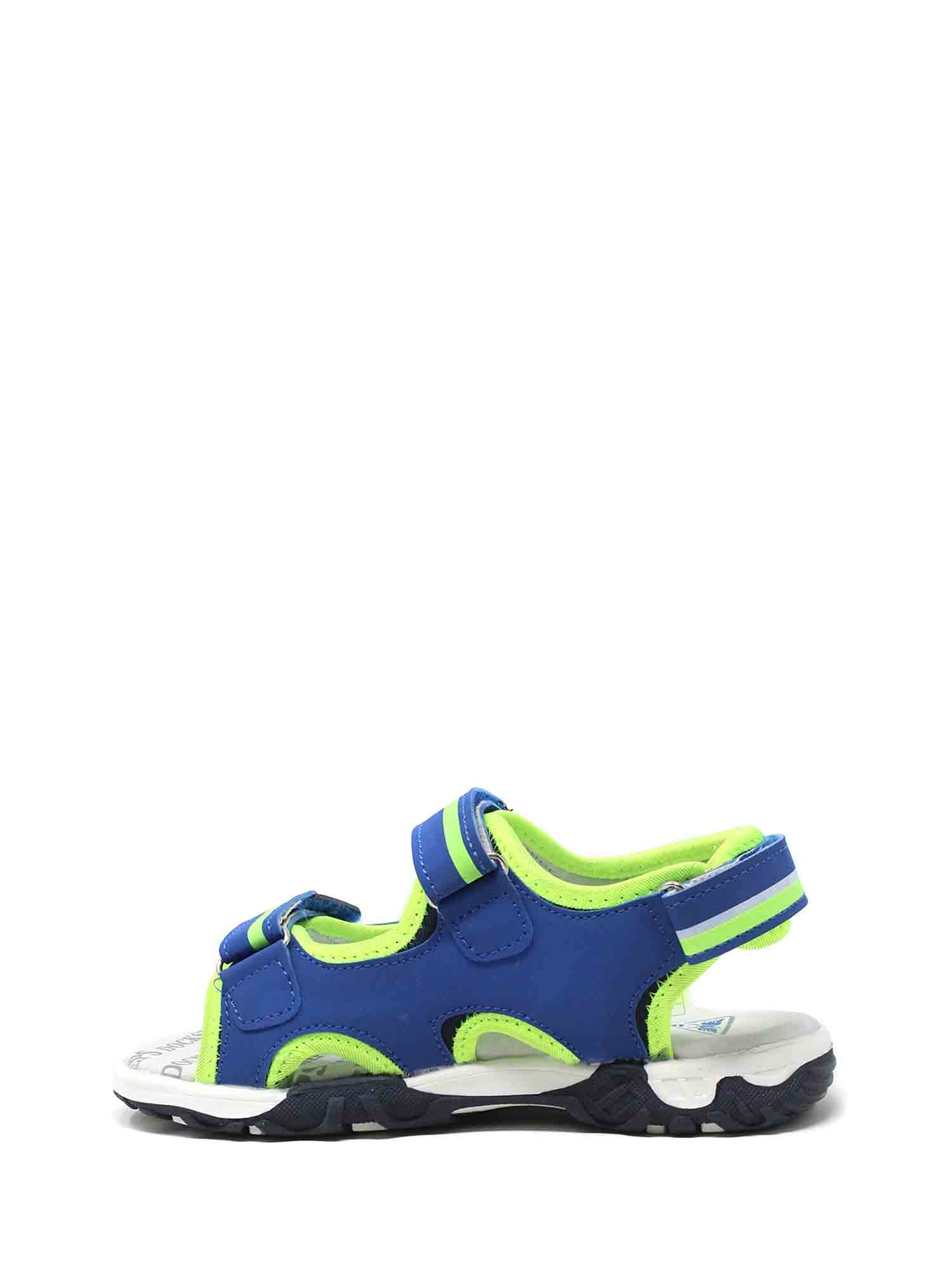 Sandali con strappi Blu Docksteps