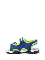 Sandali con strappi Blu Docksteps