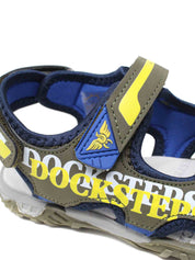 Sandali con strappi Verde Docksteps