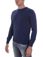 Maglioncini Blu Denim Borgoni Milano